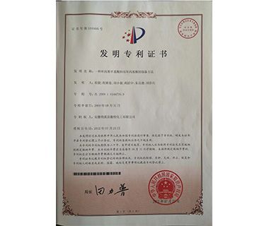 Patent for invention